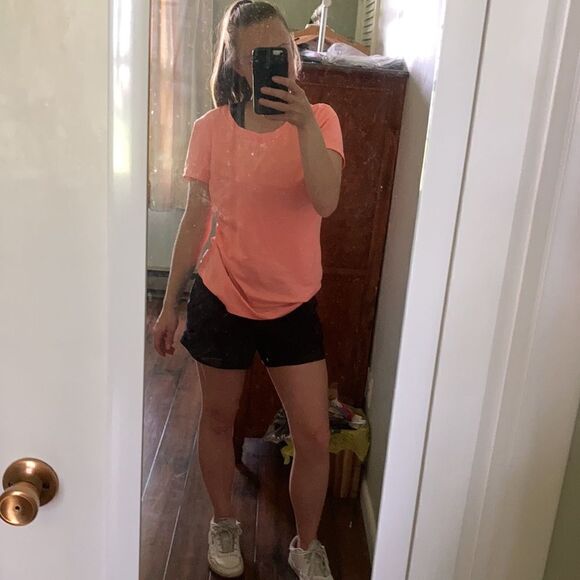 NWOT Peach Pink Tek Gear Workout Top Size Small - Picture 4 of 4